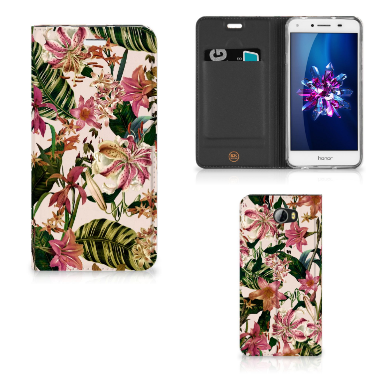 Huawei Y5 2 | Y6 Compact Smart Cover Flowers