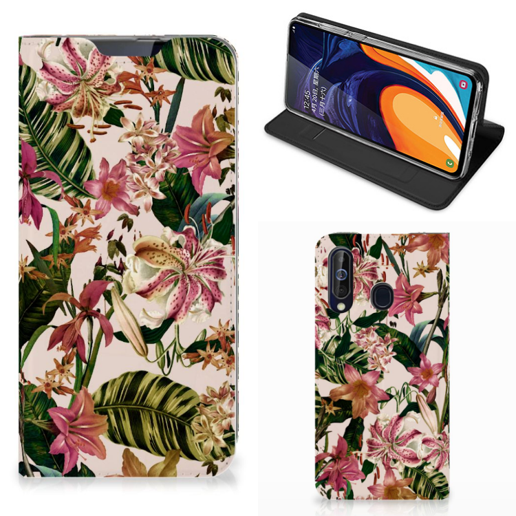 Samsung Galaxy A60 Smart Cover Flowers