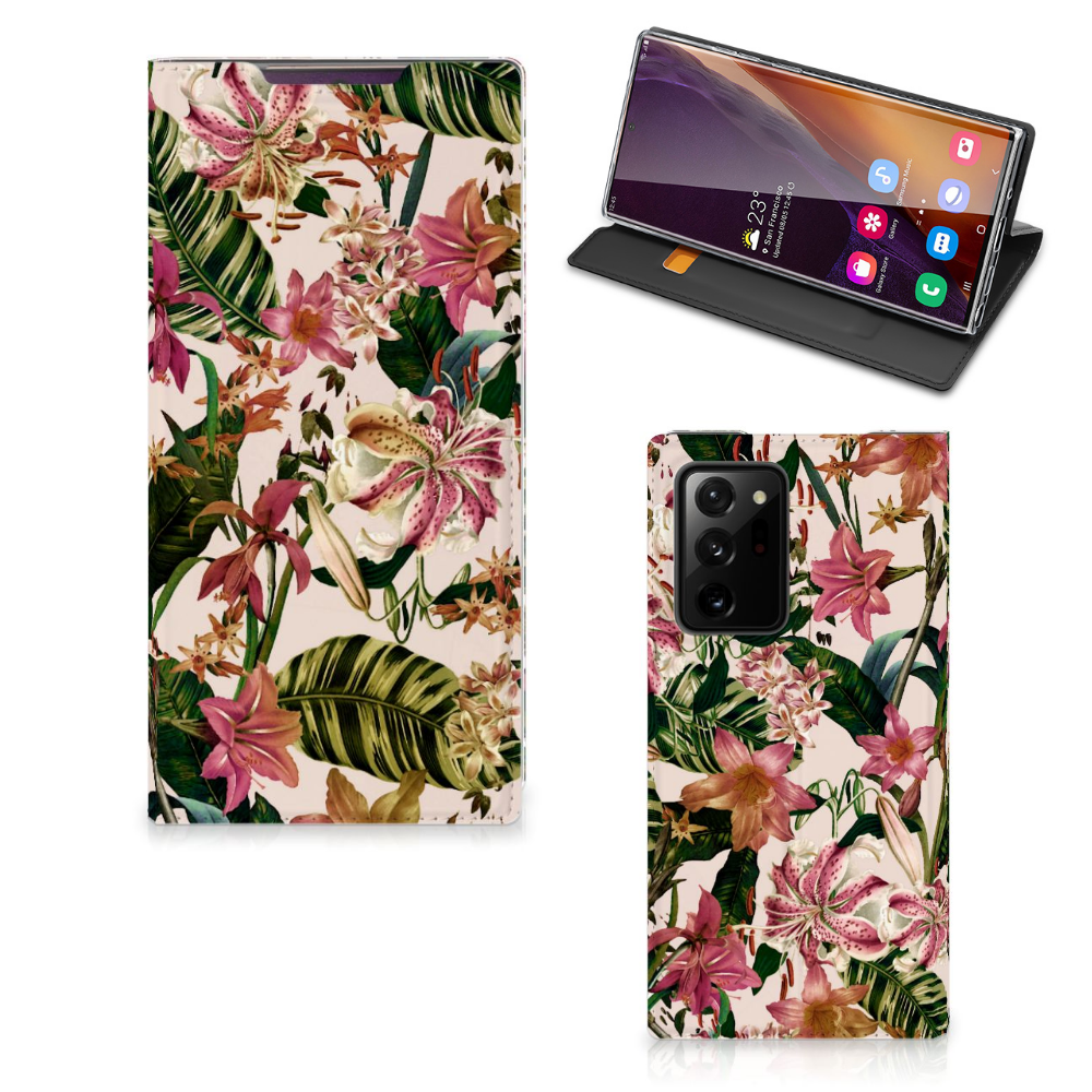 Samsung Galaxy Note 20 Ultra Smart Cover Flowers