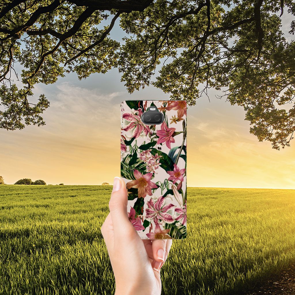 Sony Xperia 10 Plus Smart Cover Flowers
