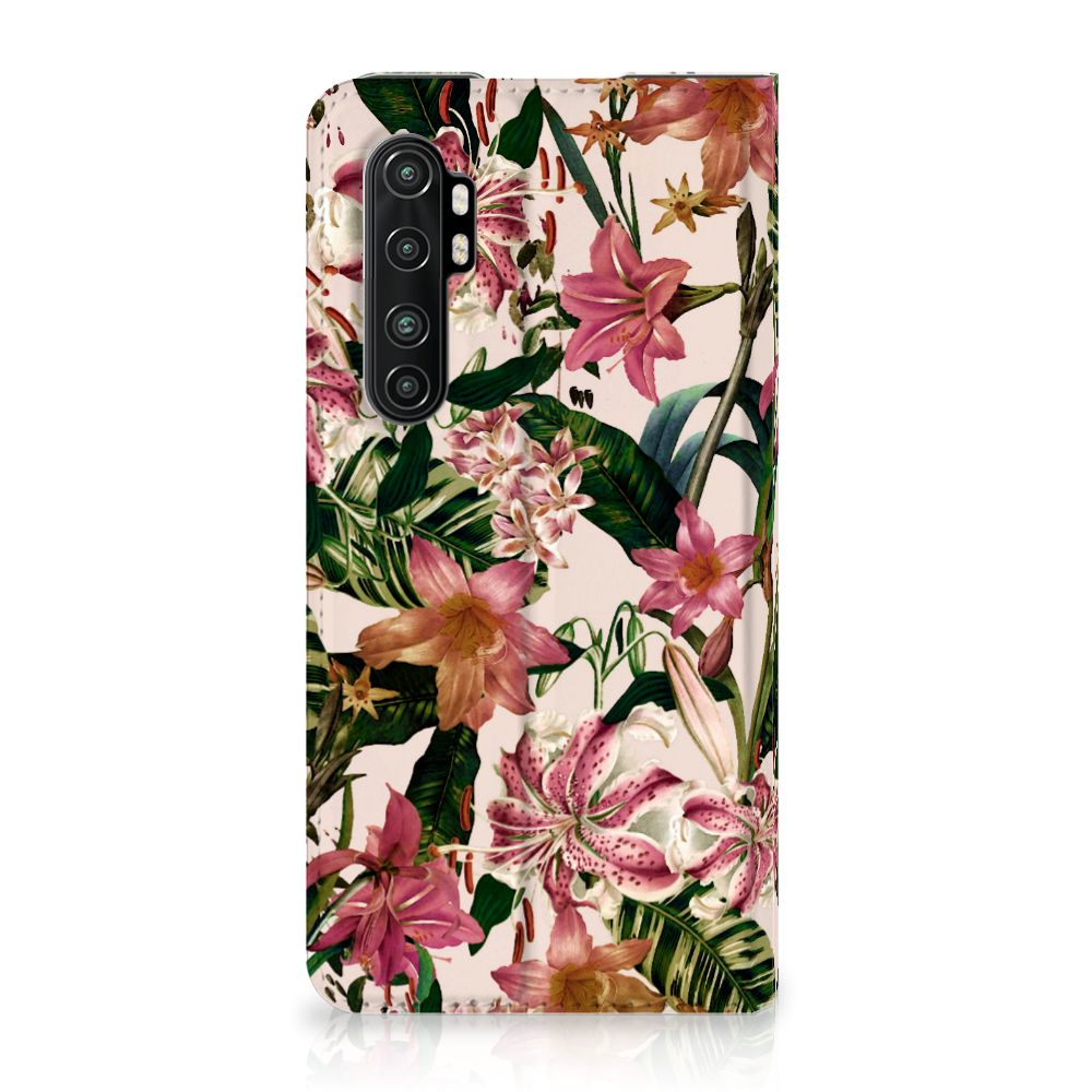 Xiaomi Mi Note 10 Lite Smart Cover Flowers