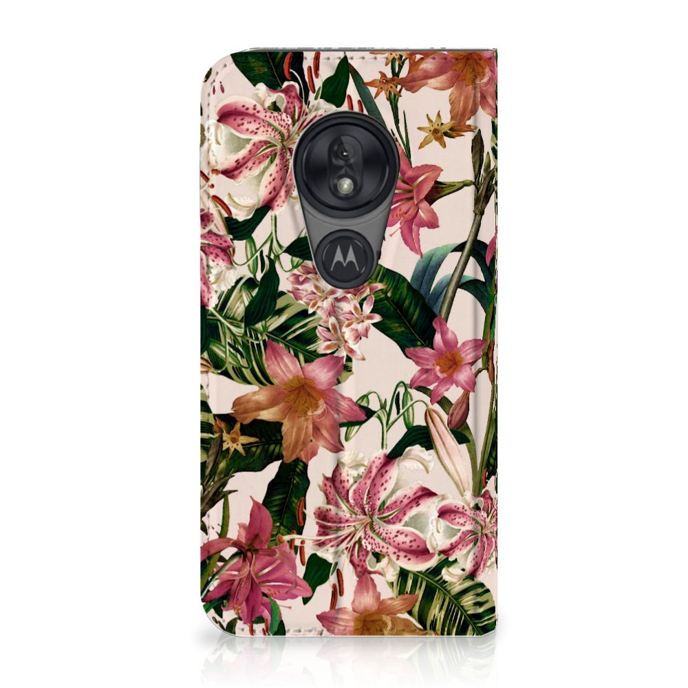 Motorola Moto G7 Play Smart Cover Flowers