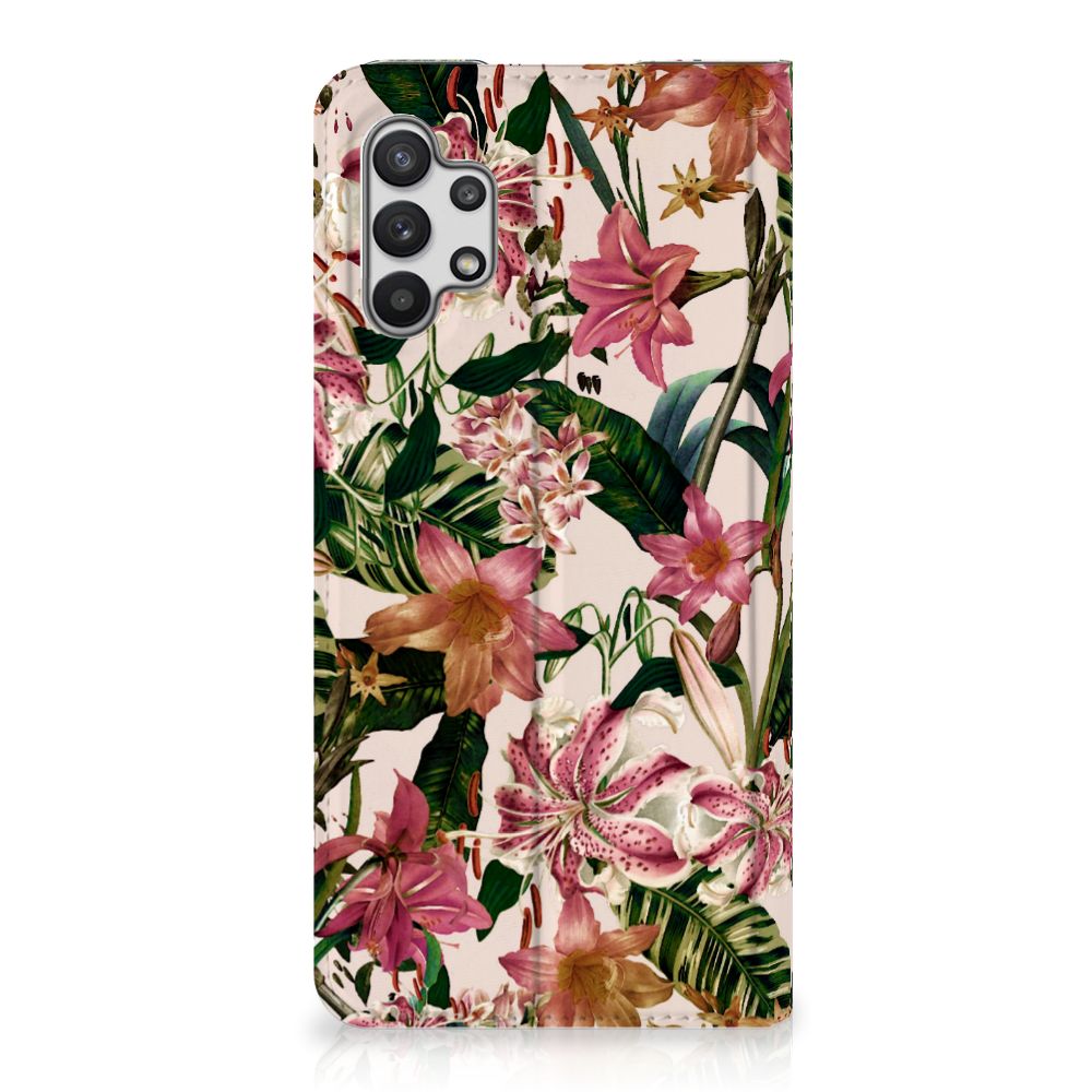Samsung Galaxy A32 5G Smart Cover Flowers