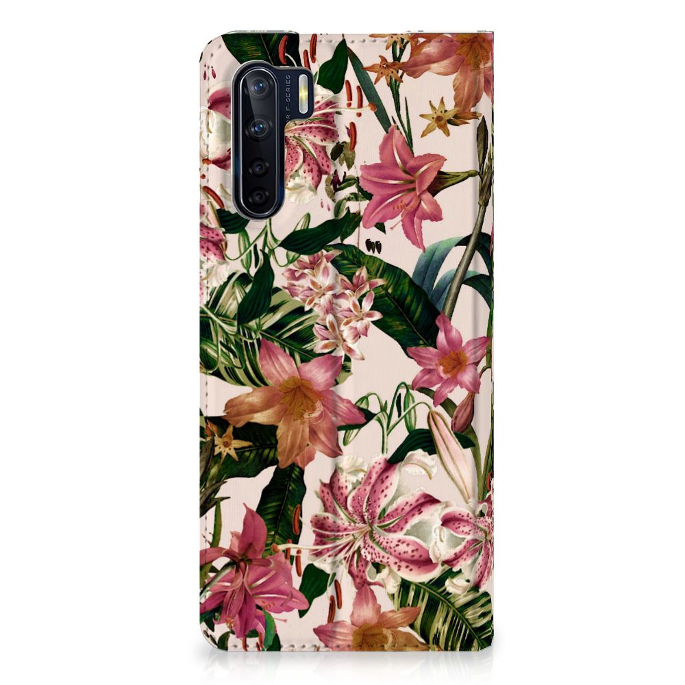 OPPO Reno3 | A91 Smart Cover Flowers