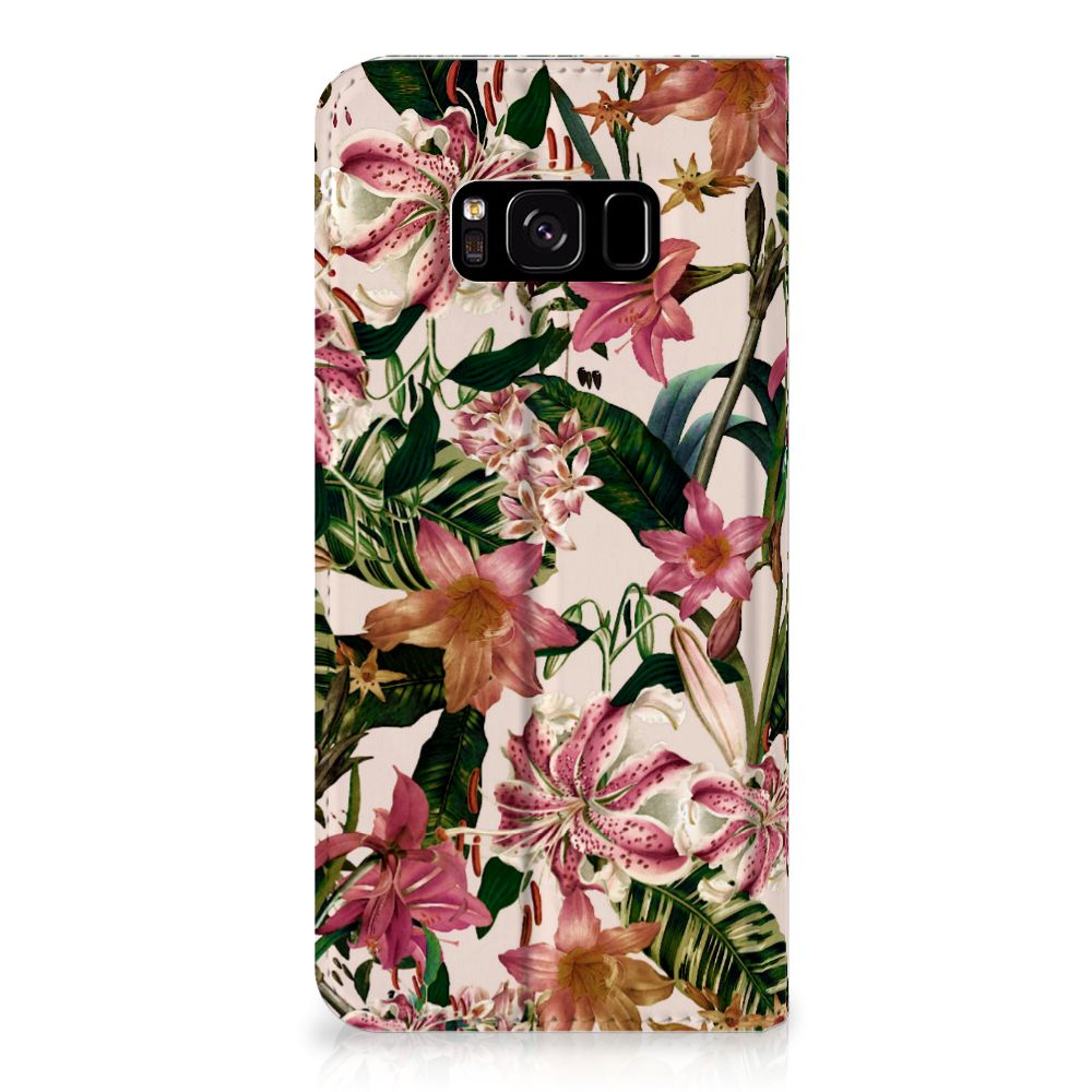 Samsung Galaxy S8 Smart Cover Flowers