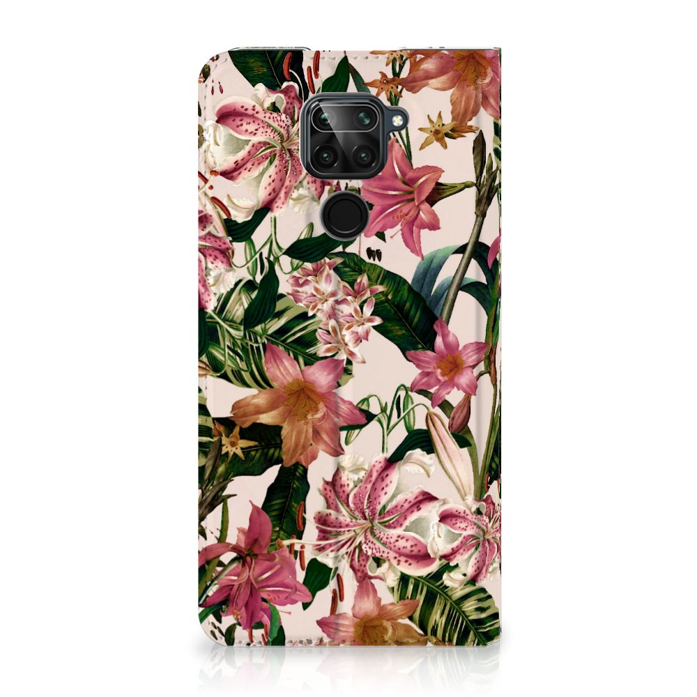 Xiaomi Redmi Note 9 Smart Cover Flowers