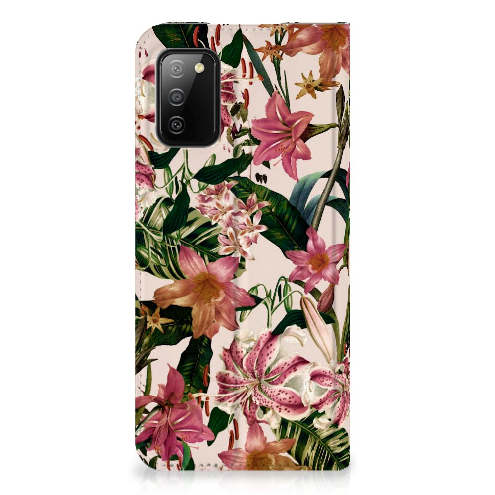 Samsung Galaxy M02s | A02s Smart Cover Flowers