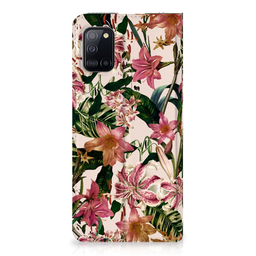 Samsung Galaxy A31 Smart Cover Flowers
