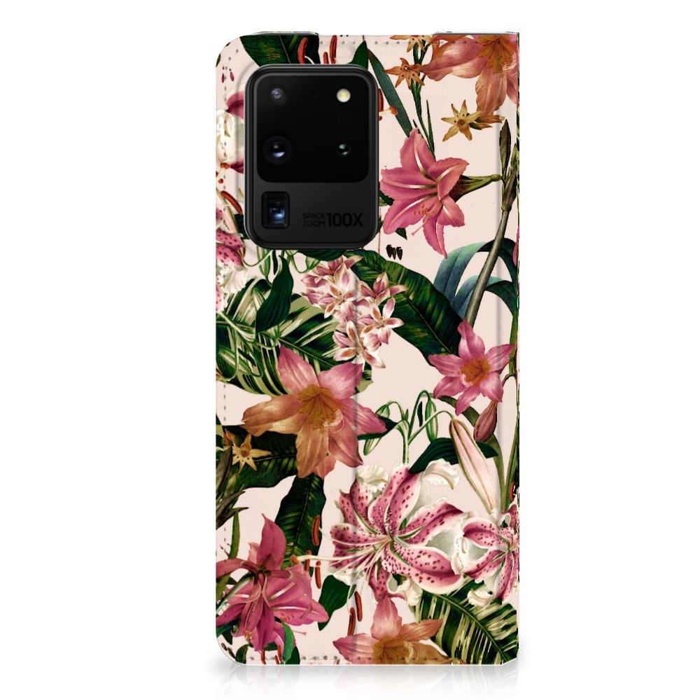 Samsung Galaxy S20 Ultra Smart Cover Flowers