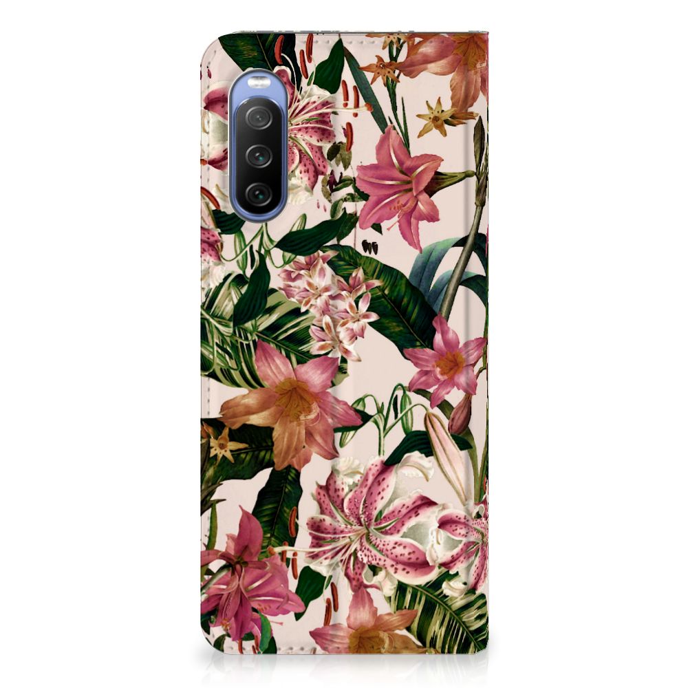 Sony Xperia 10 III Smart Cover Flowers