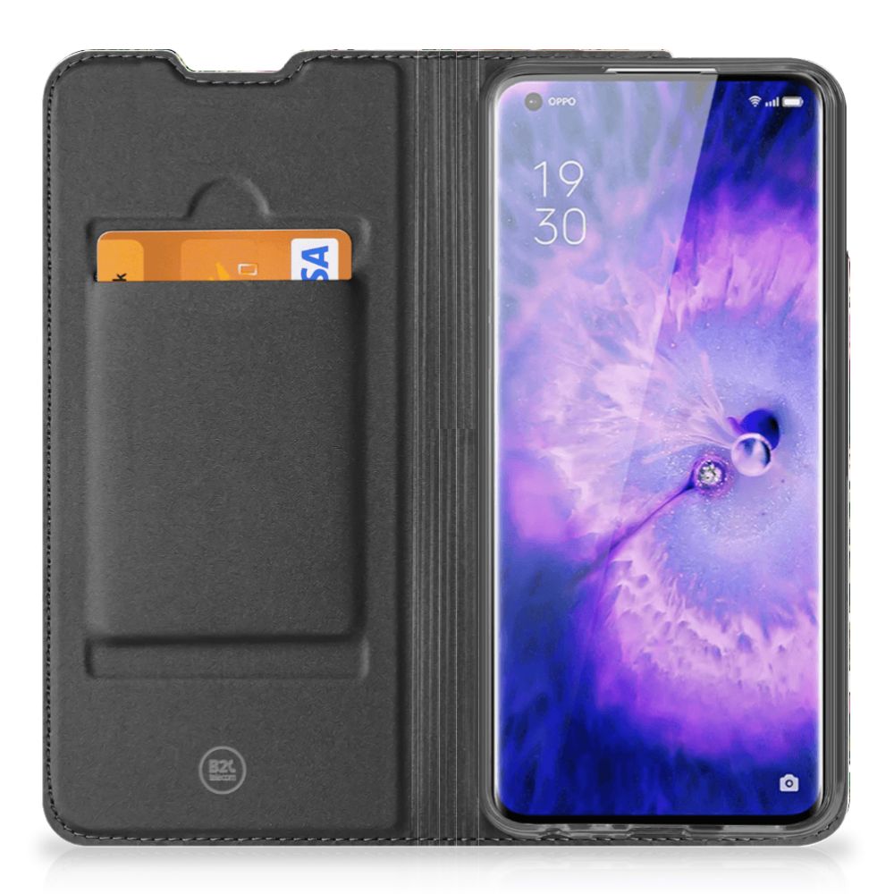 OPPO Find X5 Pro Smart Cover Flowers
