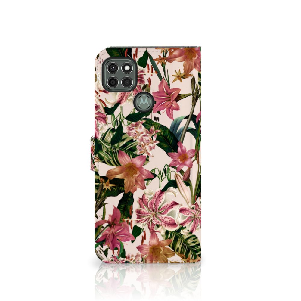 Motorola Moto G9 Power Hoesje Flowers