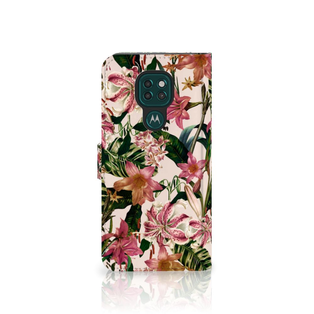 Motorola Moto G9 Play | E7 Plus Hoesje Flowers