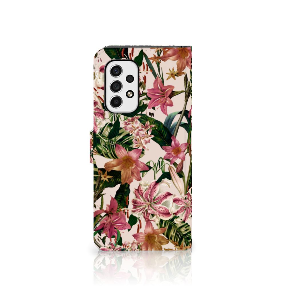 Samsung Galaxy A53 Hoesje Flowers