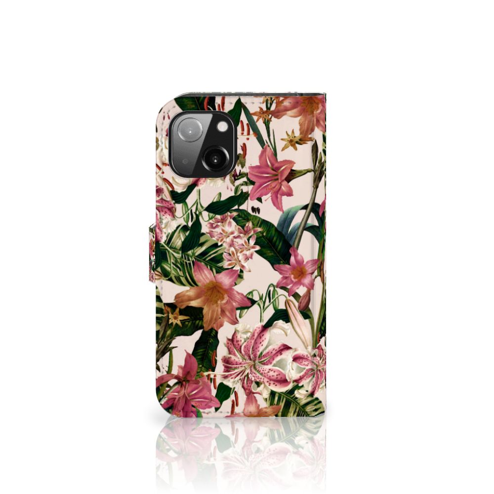 Apple iPhone 13 Hoesje Flowers