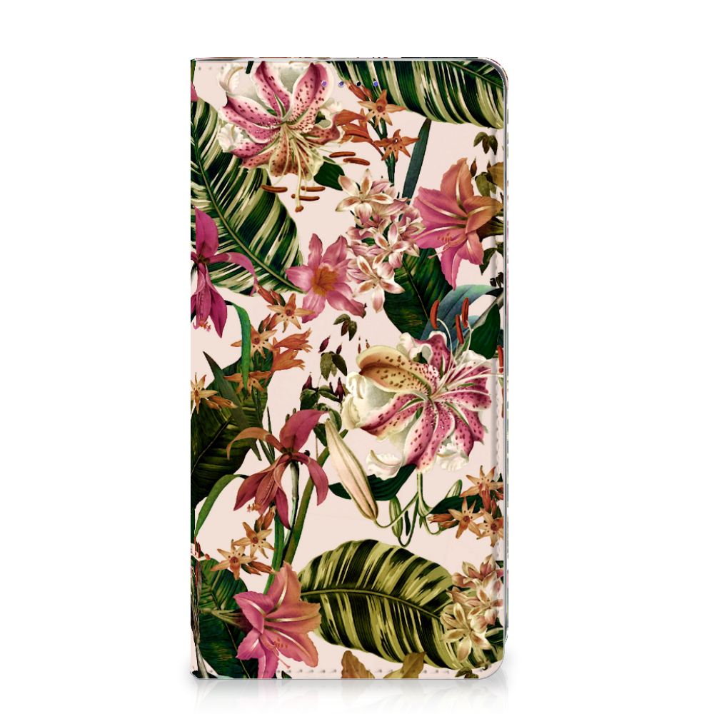 Huawei P30 Lite New Edition Smart Cover Flowers