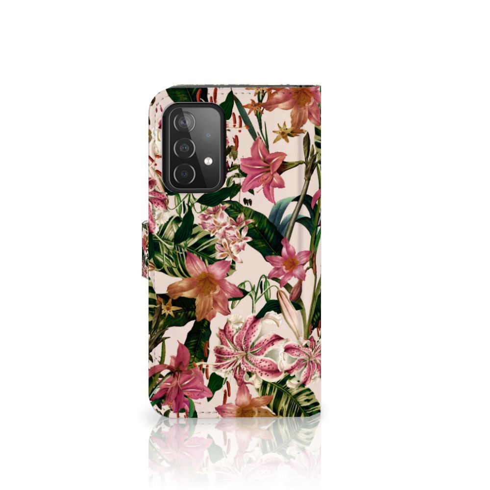 Samsung Galaxy A52 Hoesje Flowers