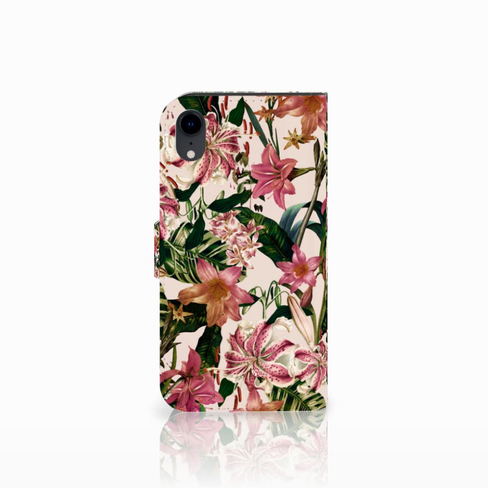 Apple iPhone Xr Hoesje Flowers