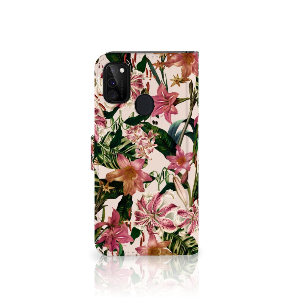 Samsung Galaxy M21 | M30s Hoesje Flowers