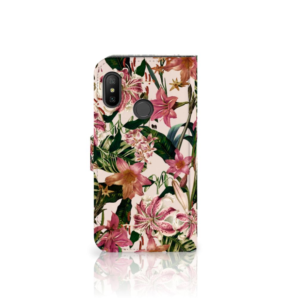 Xiaomi Mi A2 Lite Hoesje Flowers