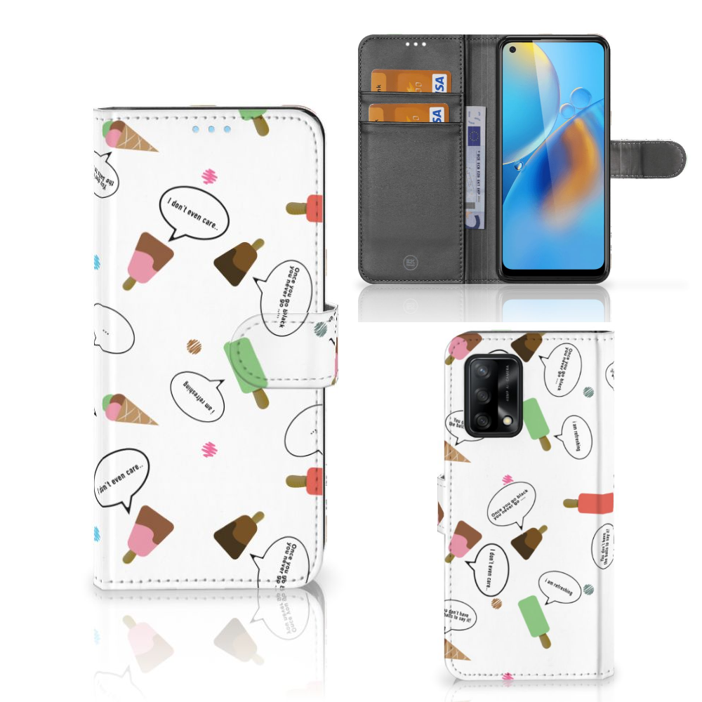 OPPO A74 4G Book Cover IJsjes