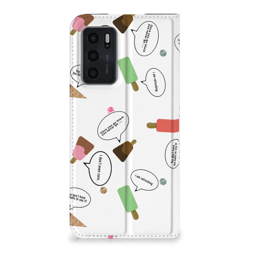 OPPO A54s | A16 | A16s Flip Style Cover IJsjes