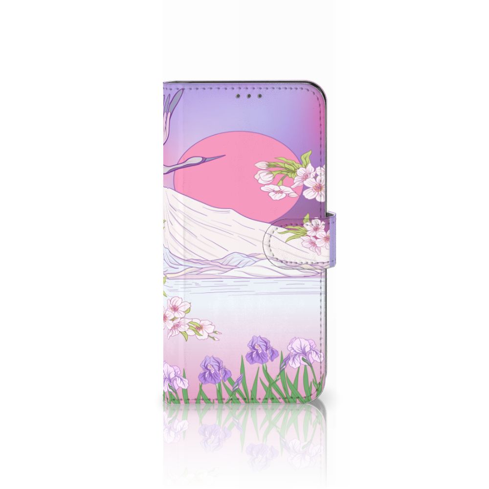 Samsung Galaxy A22 4G | M22 Telefoonhoesje met Pasjes Bird Flying