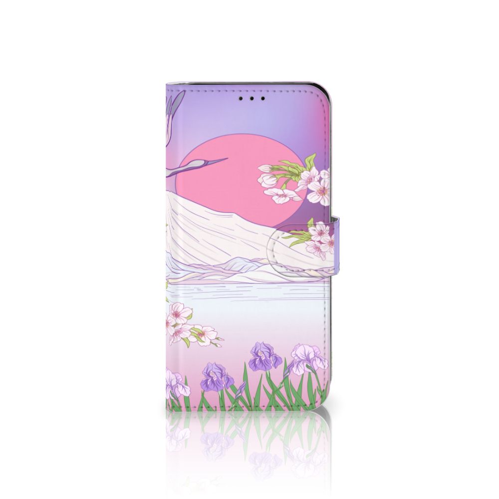 Samsung Galaxy A7 (2018) Telefoonhoesje met Pasjes Bird Flying