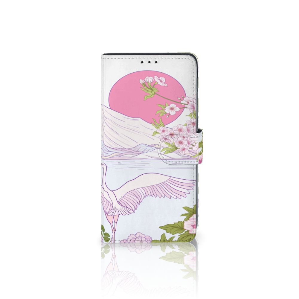 Xiaomi Mi Note 10 Lite Telefoonhoesje met Pasjes Bird Standing