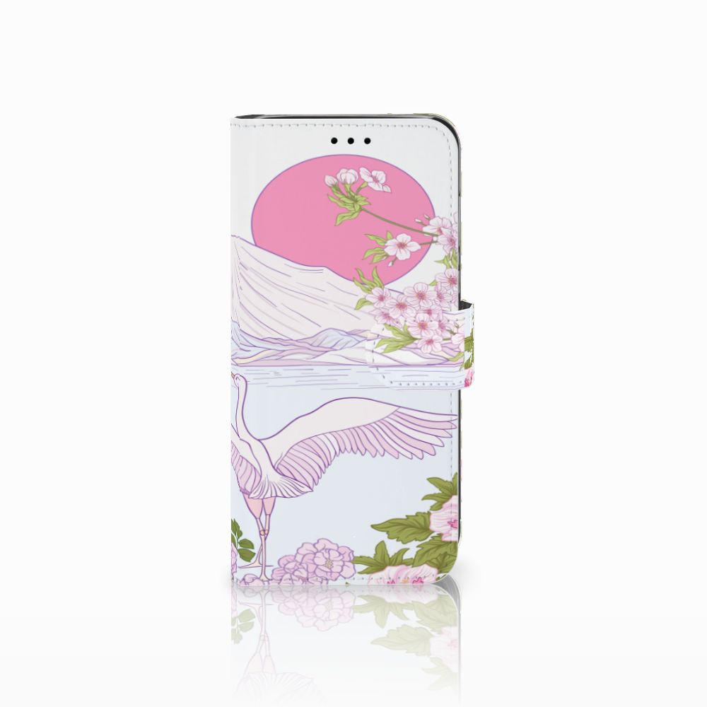Huawei P20 Lite Telefoonhoesje met Pasjes Bird Standing