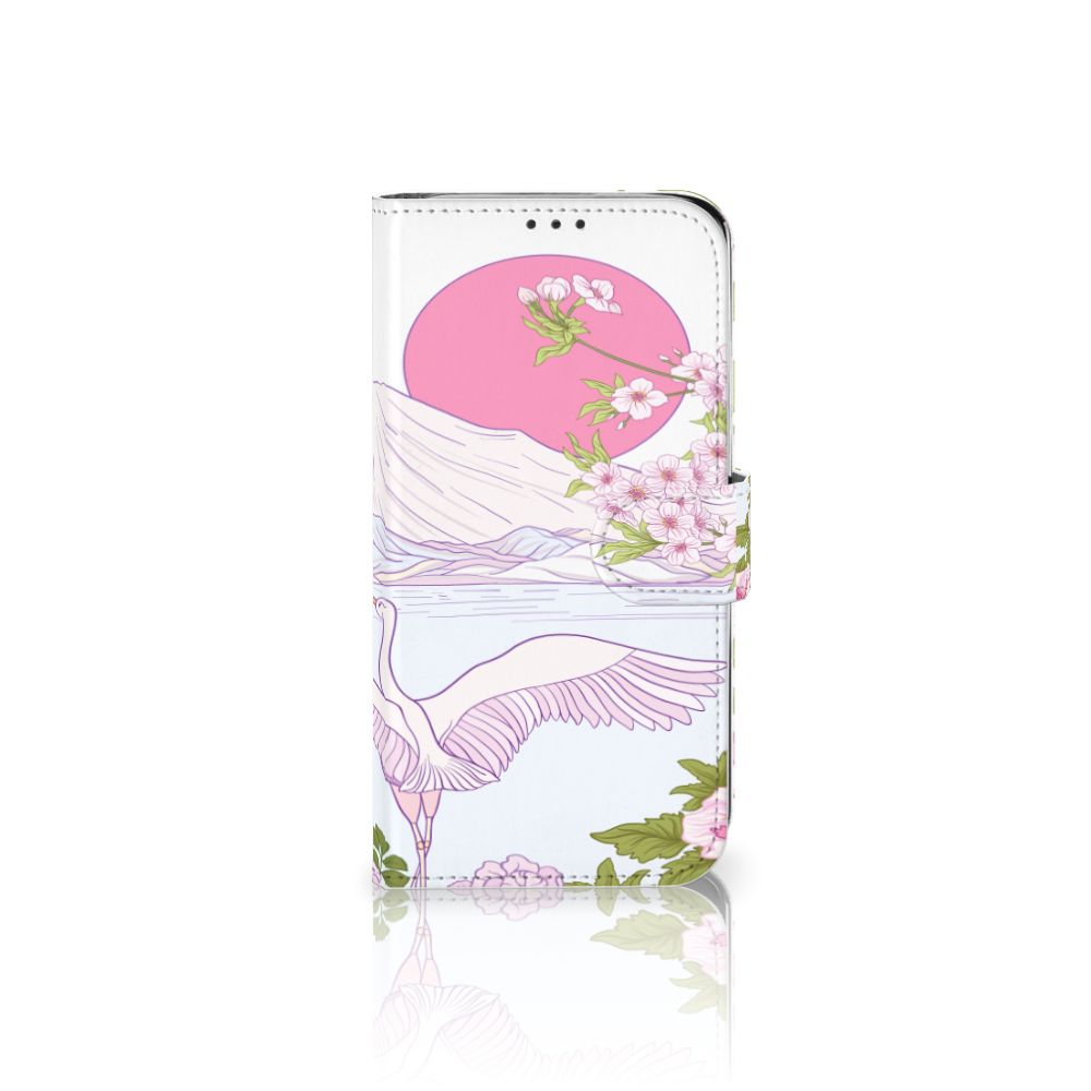 Xiaomi Mi A2 Lite Telefoonhoesje met Pasjes Bird Standing