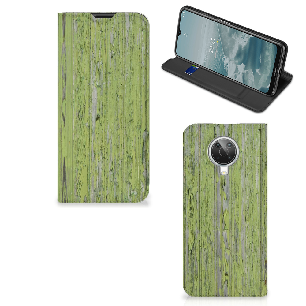 Nokia G10 | G20 Book Wallet Case Green Wood