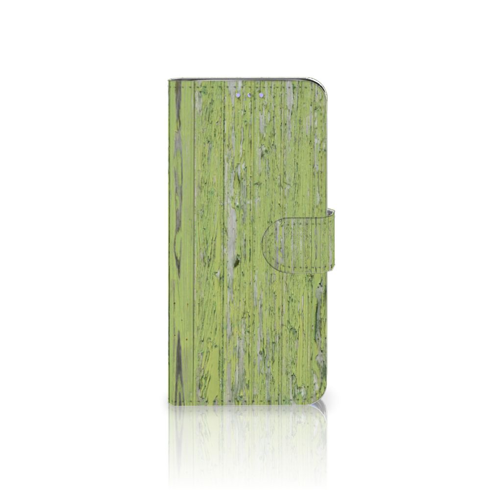 Samsung Galaxy S20 Book Style Case Green Wood