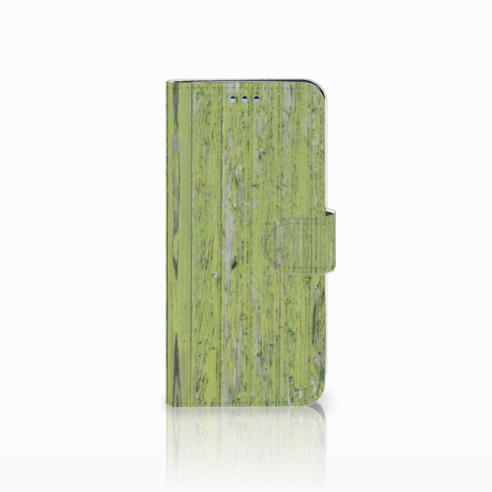 Samsung Galaxy S9 Book Style Case Green Wood
