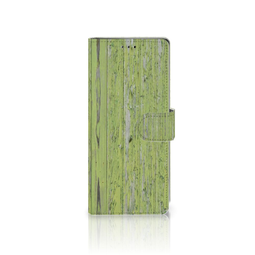 Sony Xperia 10 Book Style Case Green Wood