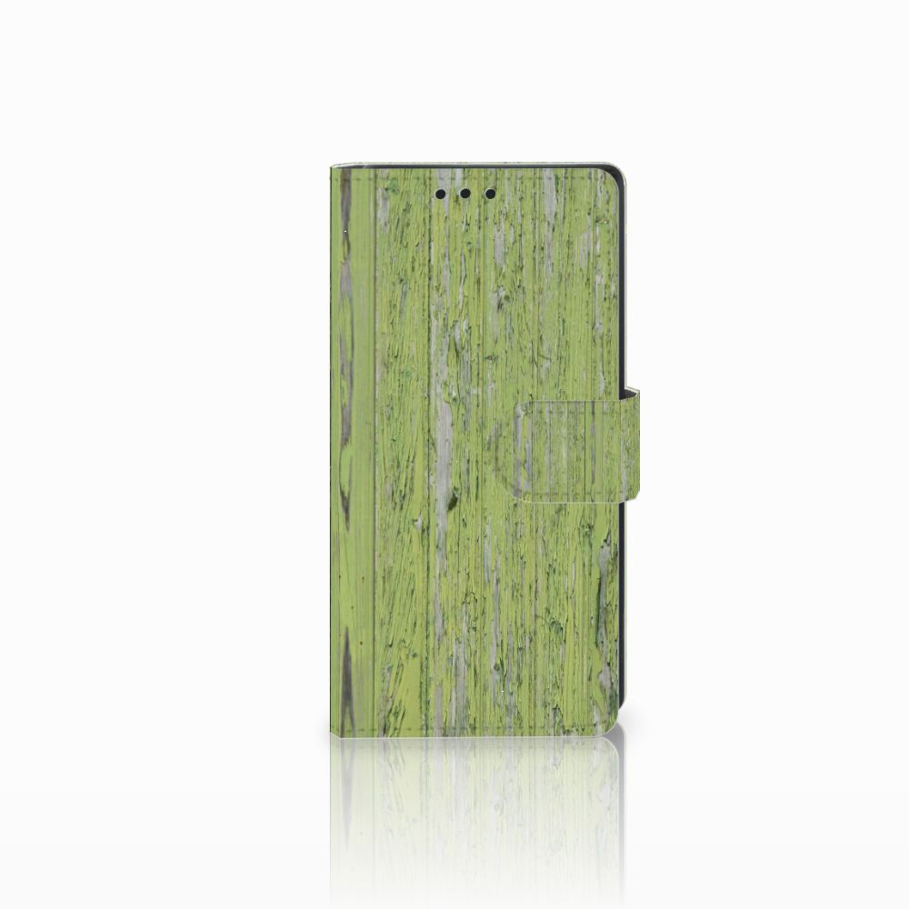 Sony Xperia XA1 Book Style Case Green Wood