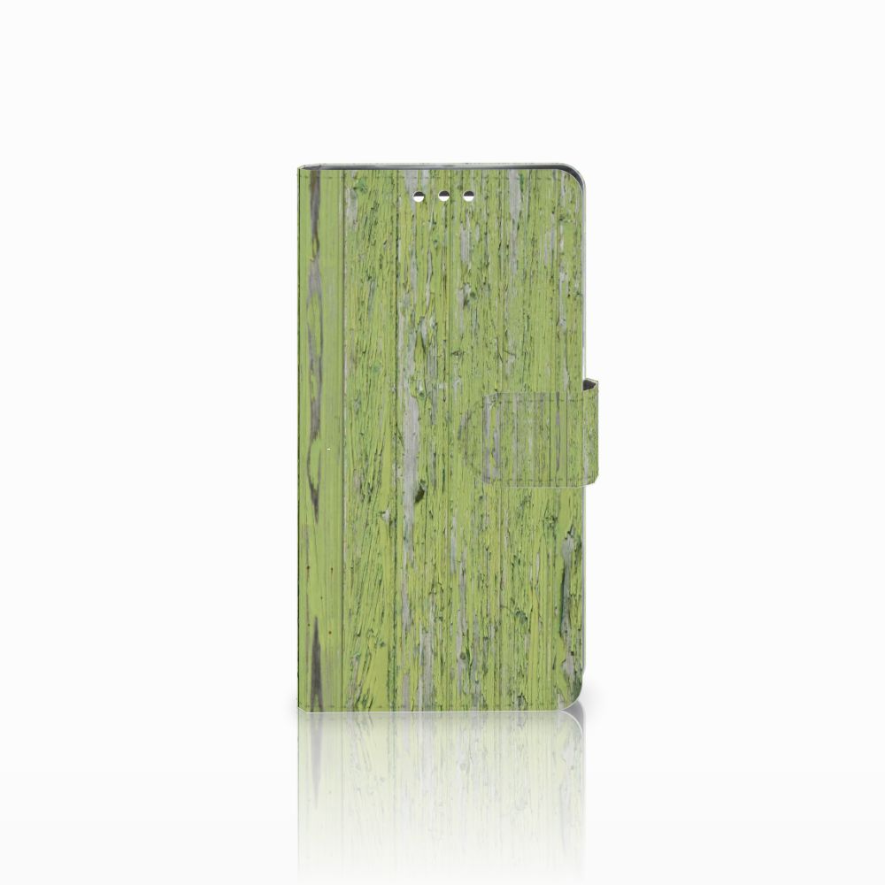 Sony Xperia XZ1 Book Style Case Green Wood