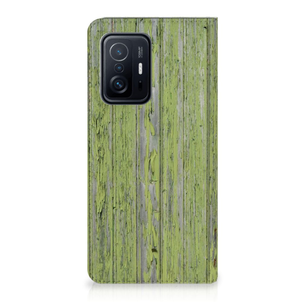 Xiaomi 11T | Xiaomi 11T Pro Book Wallet Case Green Wood
