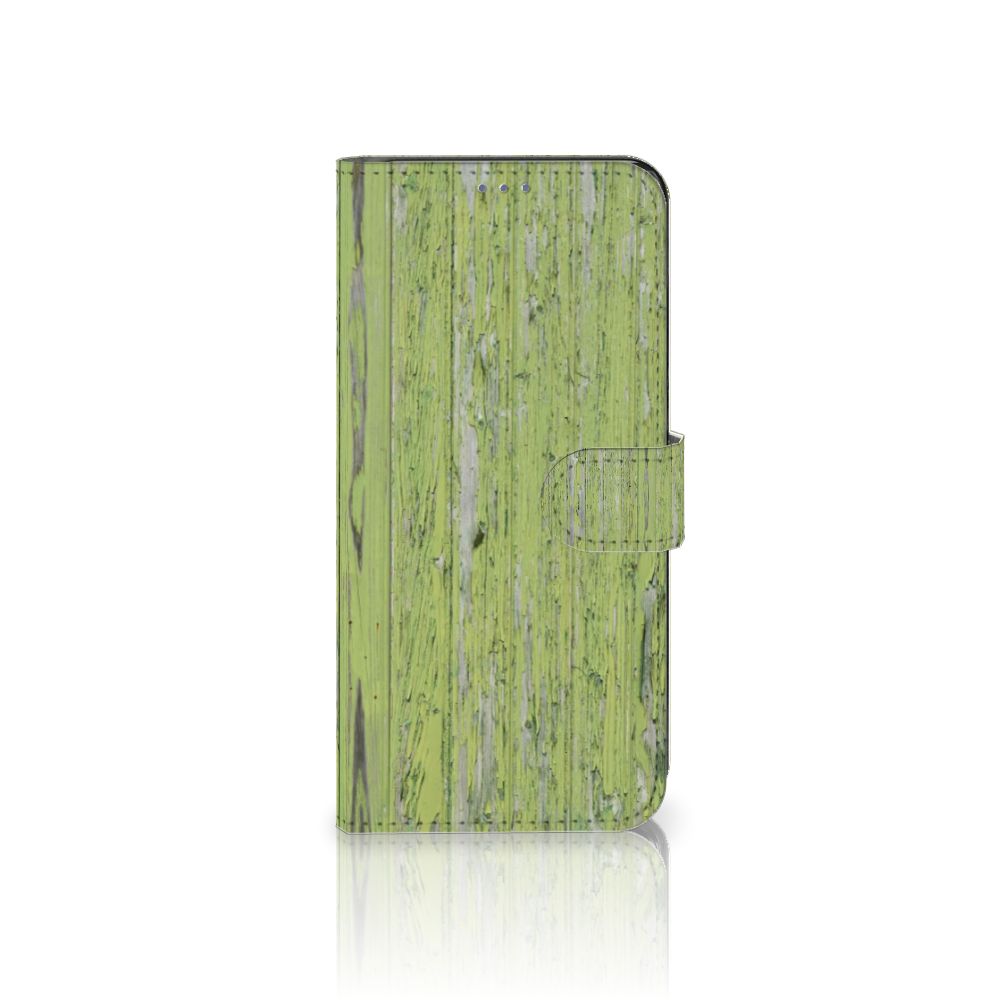 OnePlus 10 Pro Book Style Case Green Wood