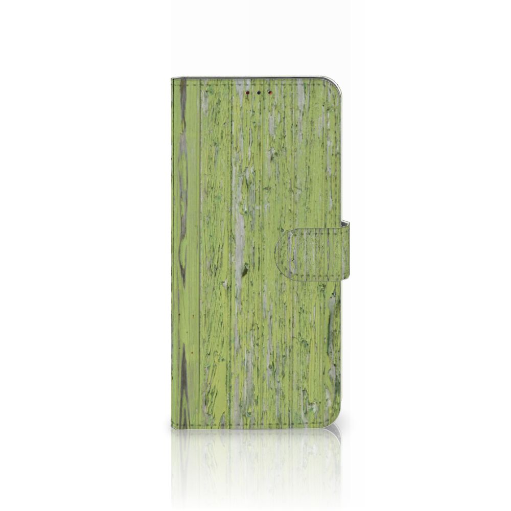 Motorola Moto E7i Power | E7 Power Book Style Case Green Wood
