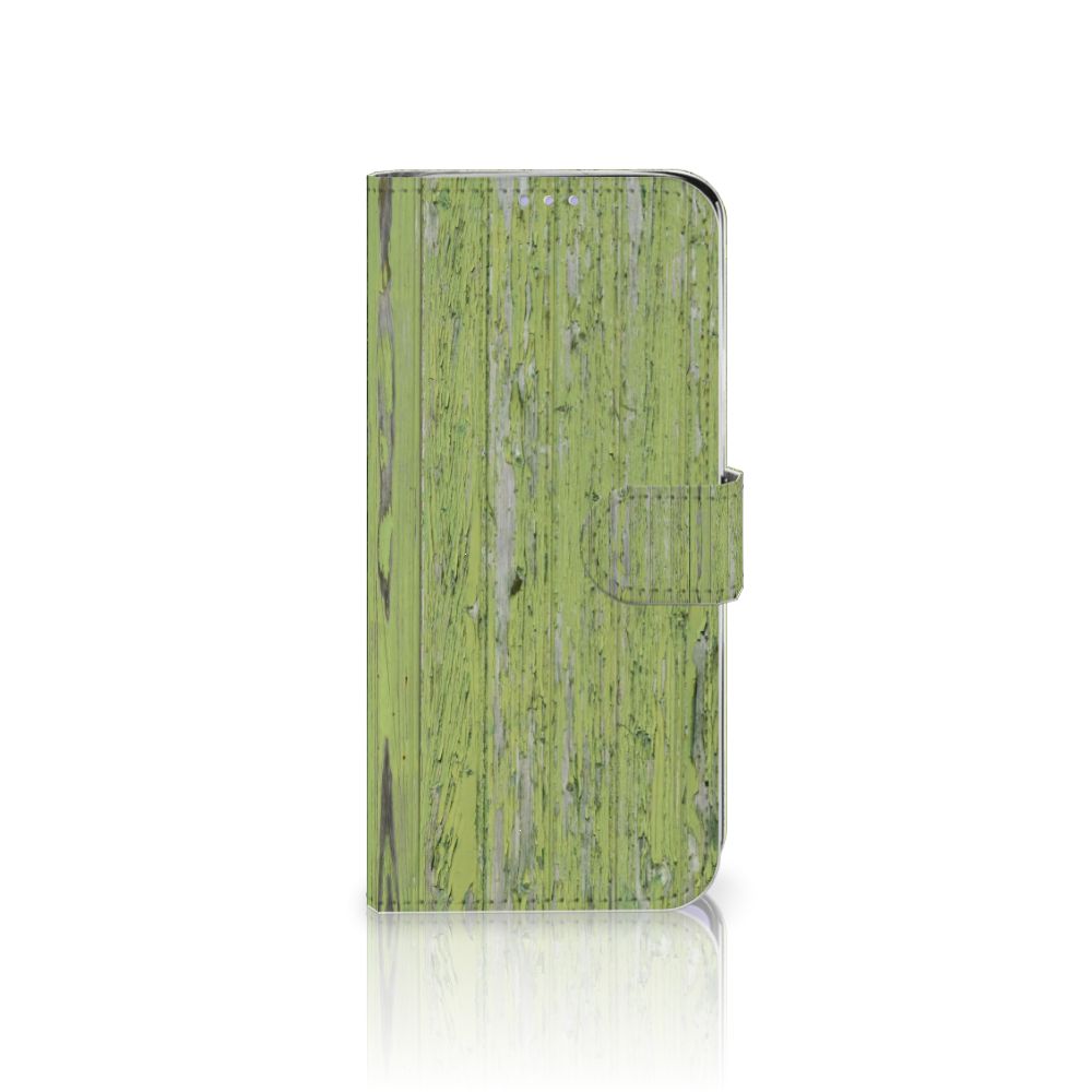 Samsung Galaxy A51 Book Style Case Green Wood