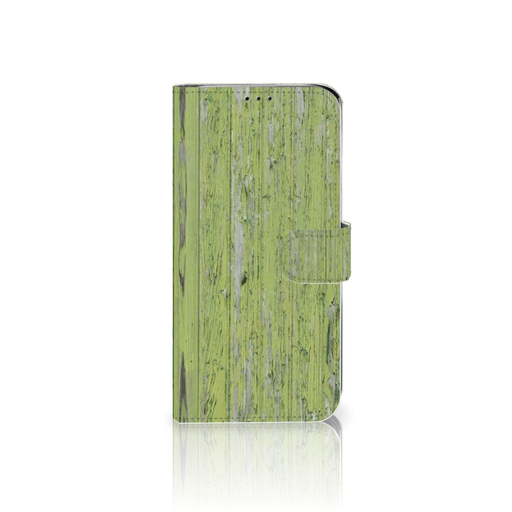Motorola Moto G7 Power Book Style Case Green Wood