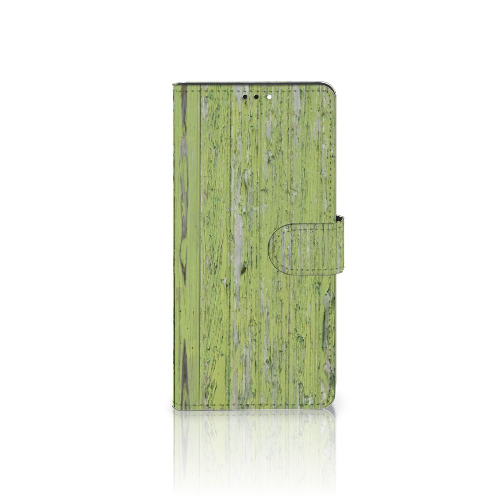 Xiaomi Redmi Note 10 Pro Book Style Case Green Wood