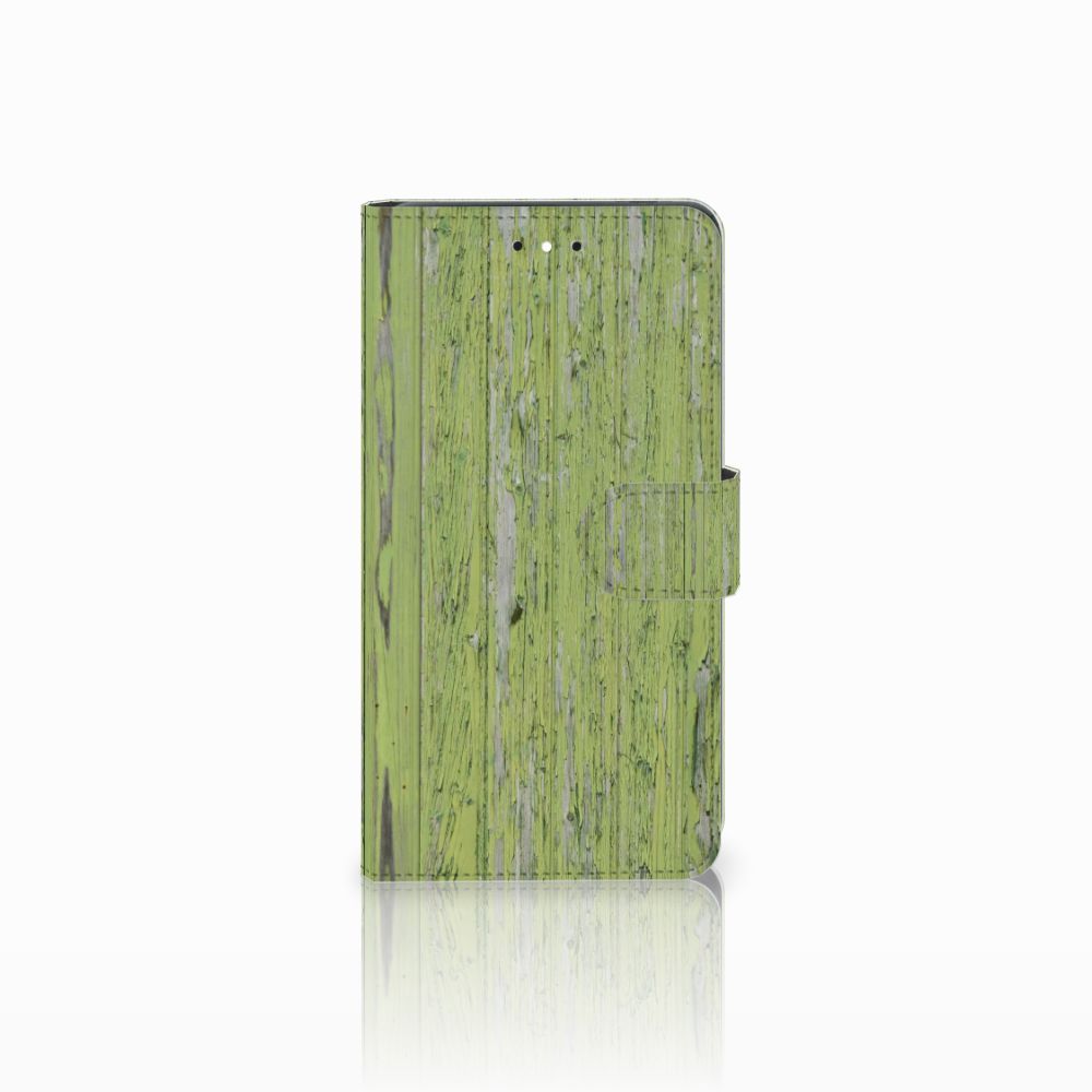 Nokia 2.1 (2018) Book Style Case Green Wood