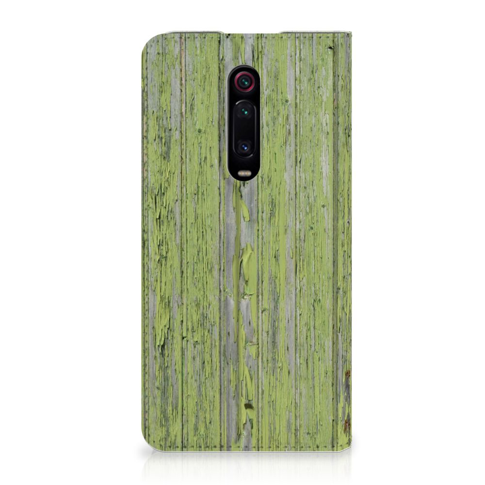 Xiaomi Redmi K20 Pro Book Wallet Case Green Wood