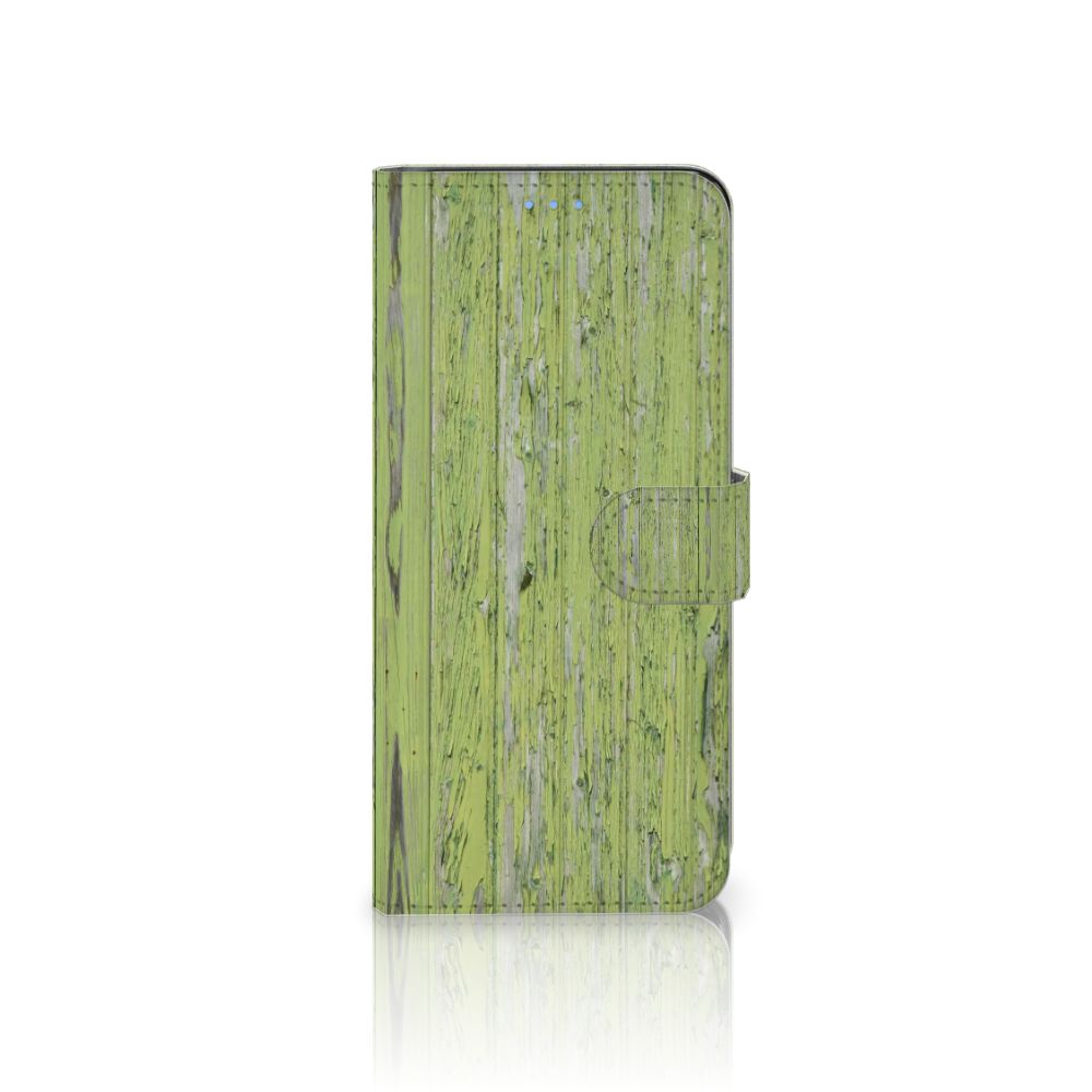 OPPO A73 5G Book Style Case Green Wood