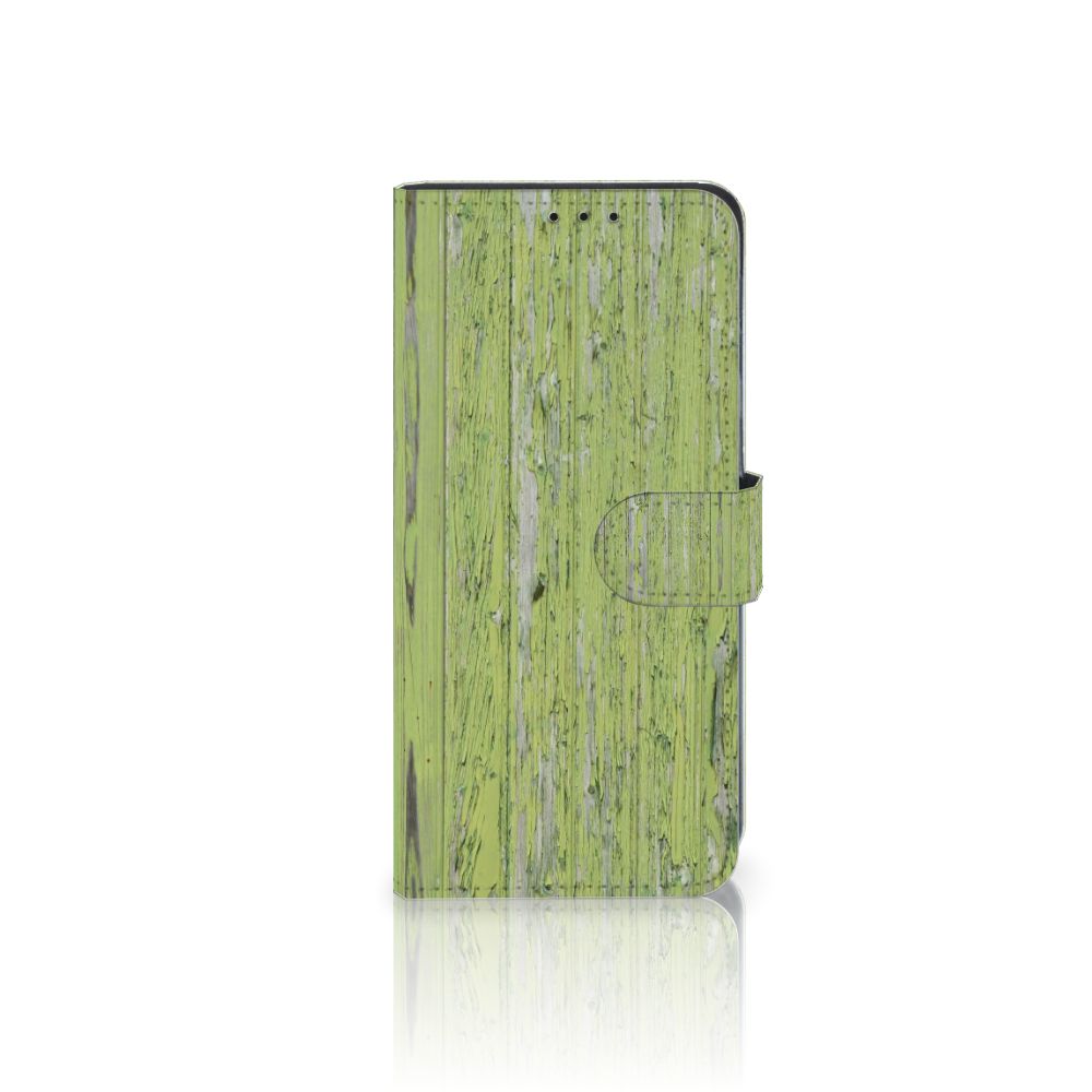 Huawei Mate 20 Lite Book Style Case Green Wood