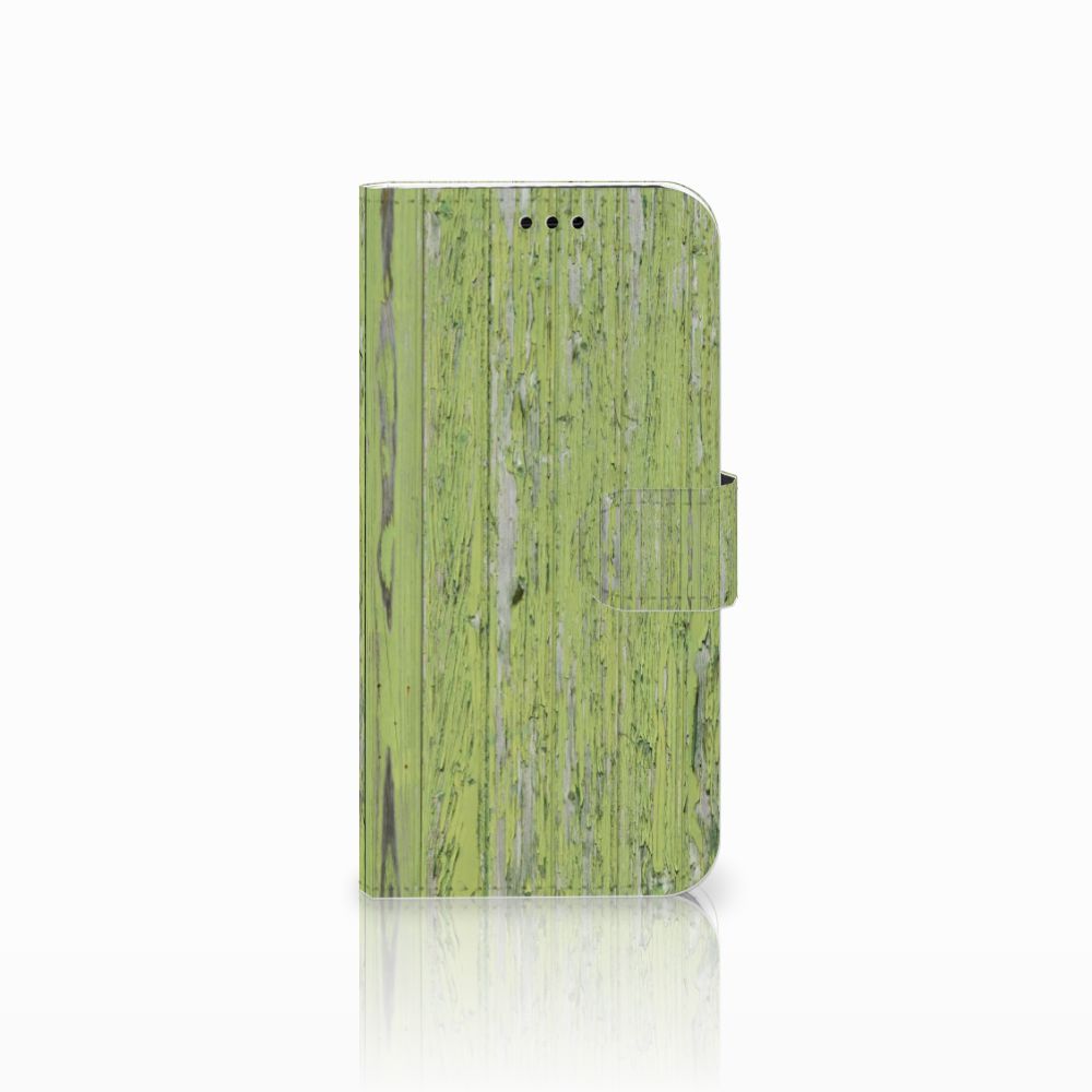 Samsung Galaxy A5 2017 Book Style Case Green Wood