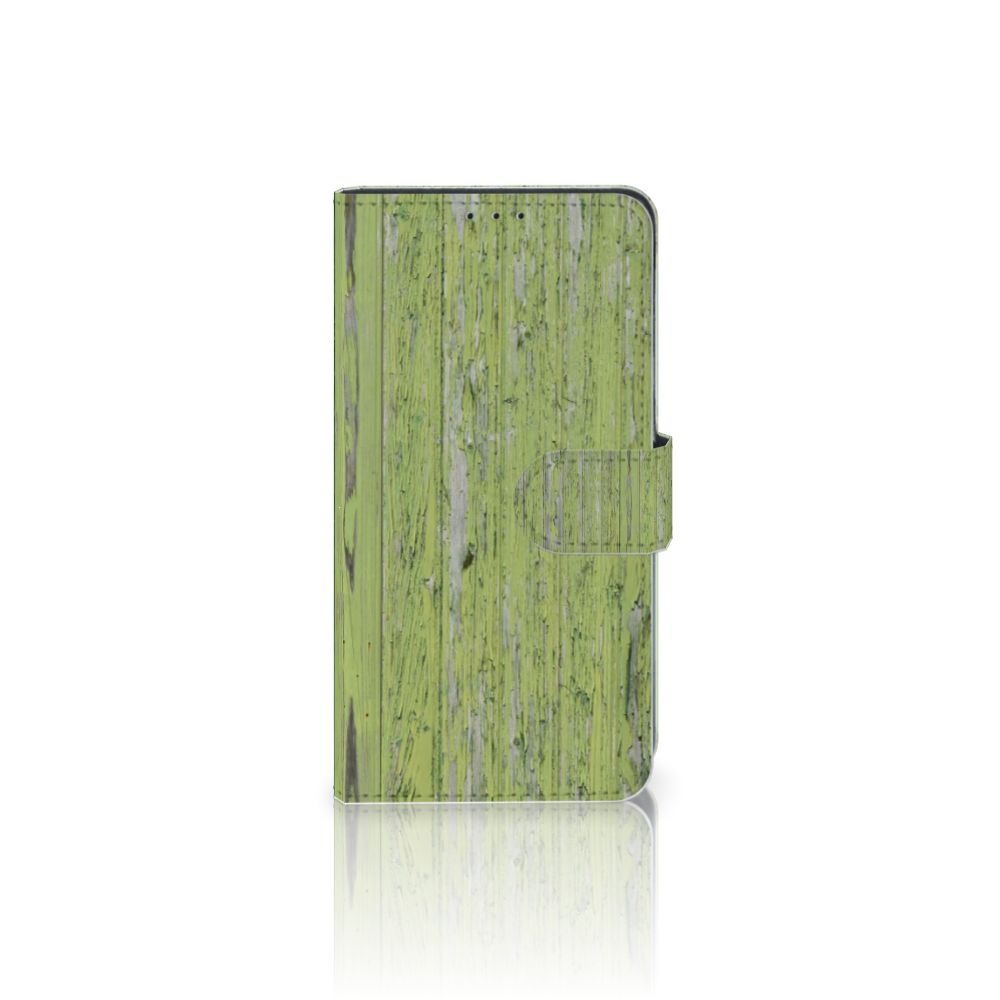 Xiaomi Mi Mix 2s Book Style Case Green Wood