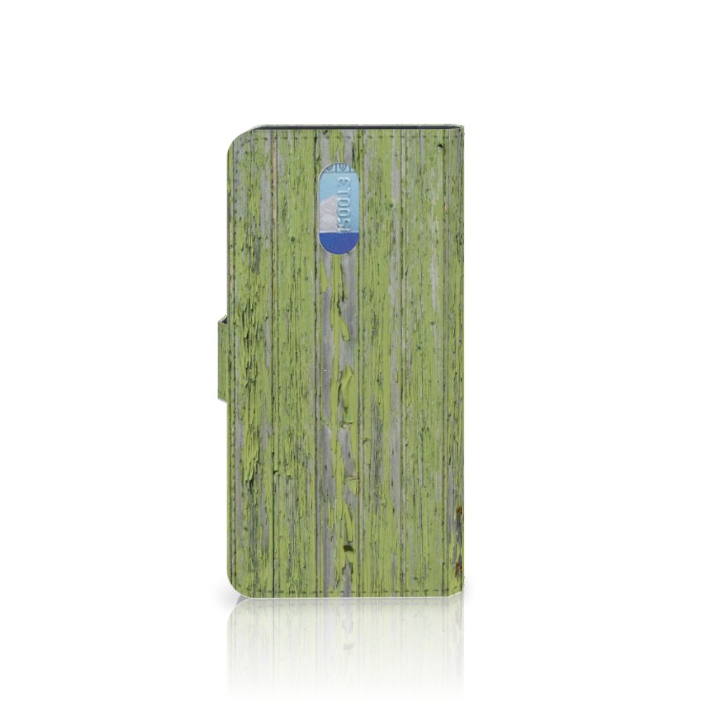 Nokia 2.3 Book Style Case Green Wood